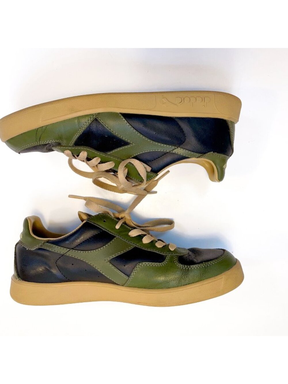 Diadora Heritage Leather Sneakers, Size 6